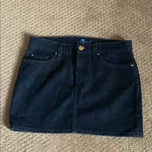 Girls 7 For All ManKind Denim Skirt!